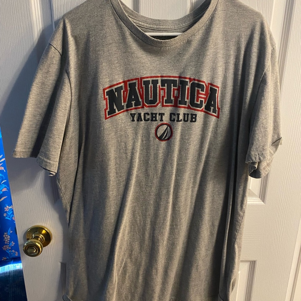 Nautica Yacht Club Gray Men's T-Shirt